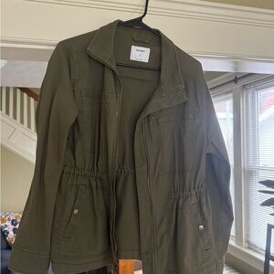 Old Navy Utility Jacket in Olive